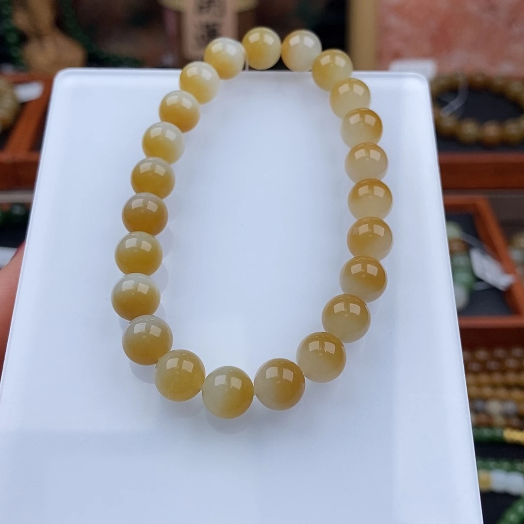 和田玉手链未镶嵌