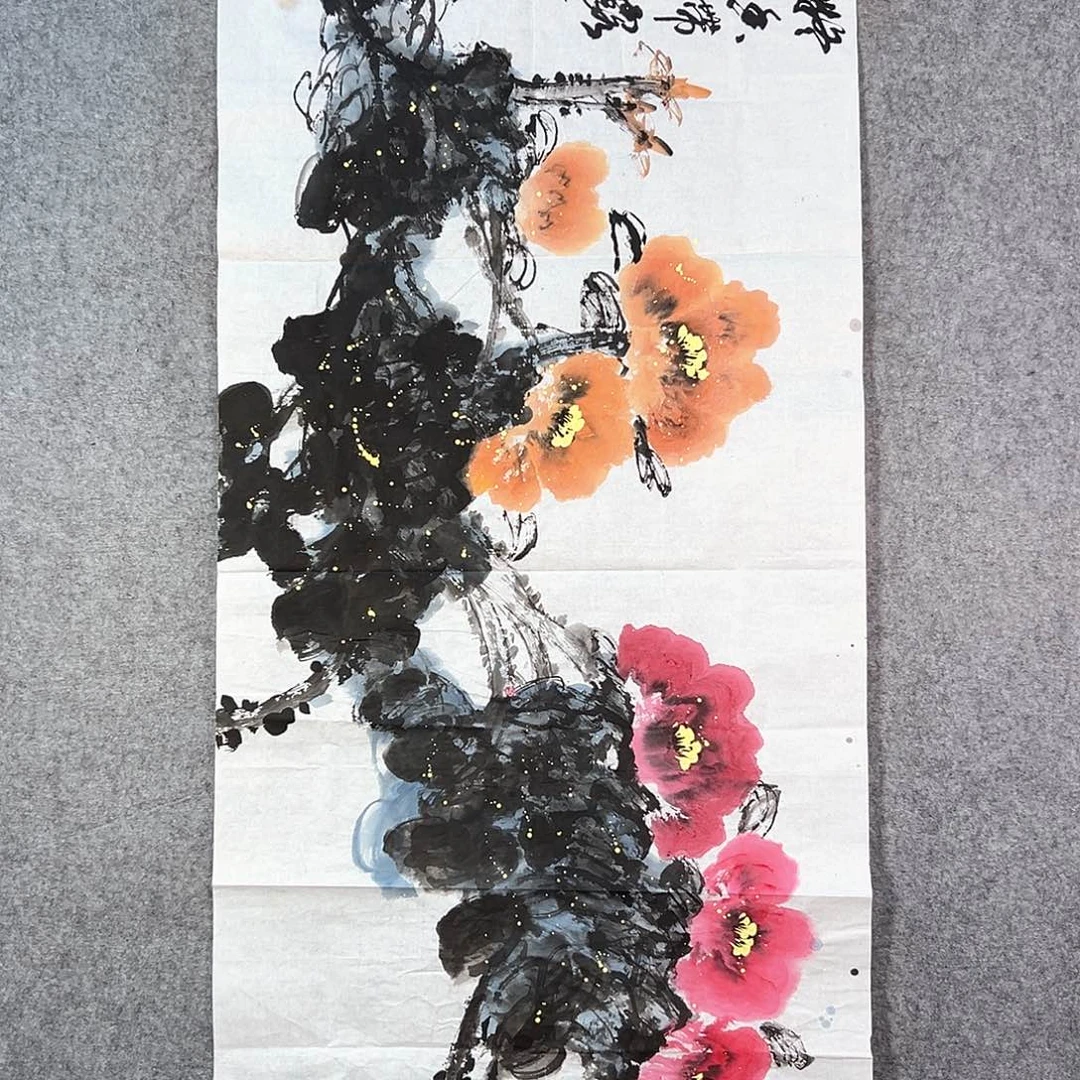 国画100 牡丹花盛开的季节