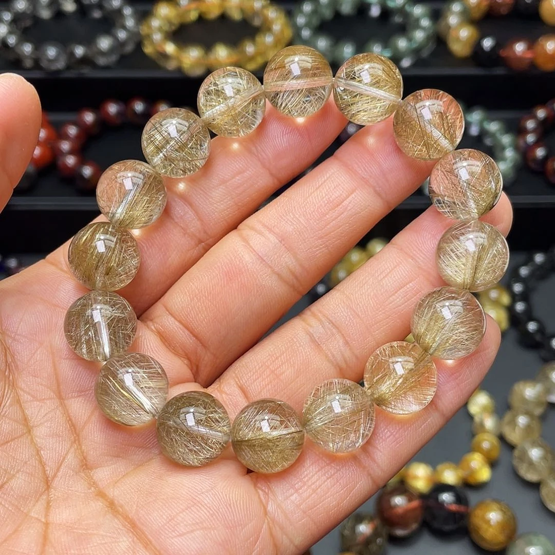 水晶手链未镶嵌银发晶