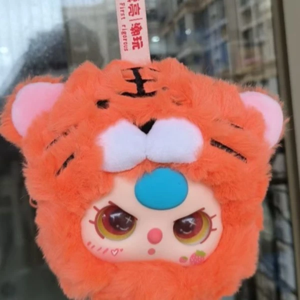 【哈基米潮玩】娃三岁二代拉链包带我出发潮玩盲盒摆件毛绒