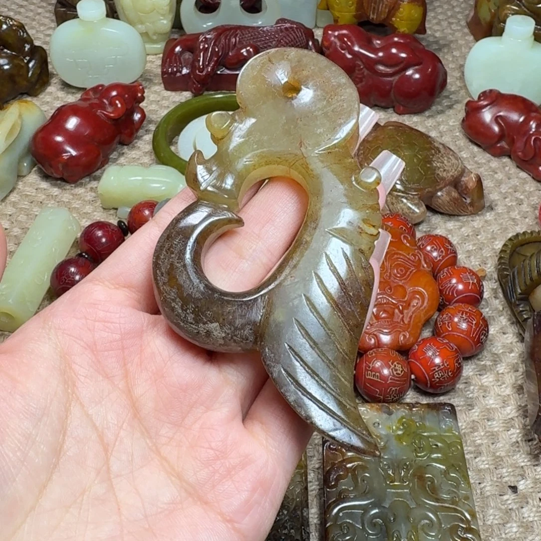 白玉菩提吊坠挂件