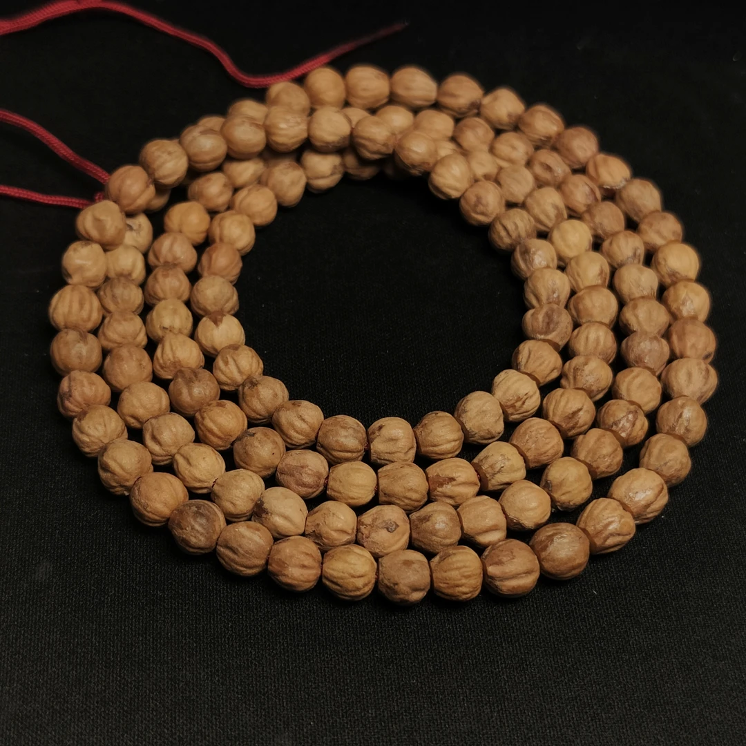 百香籽经典原装红芽高油高密金豆“赤血龙吟”5+mm108长串