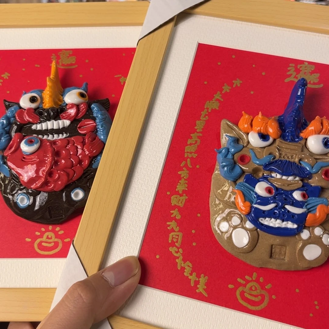 泥塑纯手工茶宠摆件