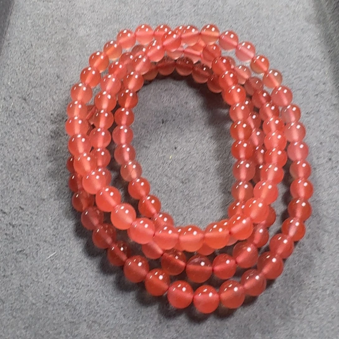 南红玛瑙未镶嵌多圈