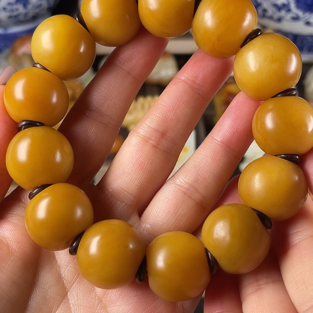 和田玉（糖玉）未镶嵌手链