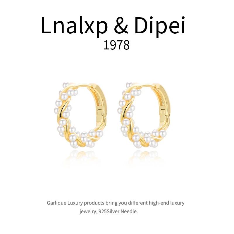 铜合金耳饰 2279-法★【杨幂同款】春Dipei爱洛妮耳圈