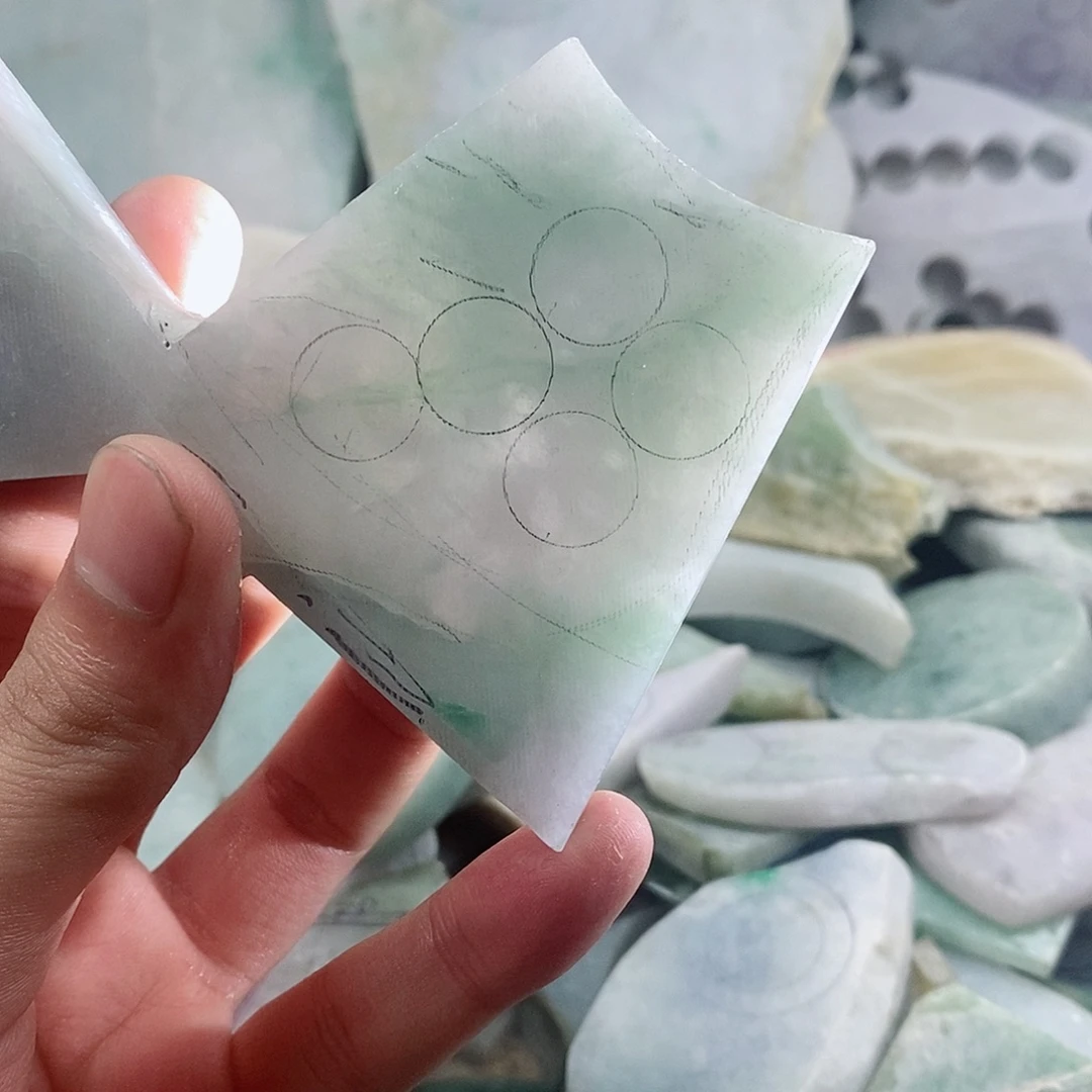 翡翠散珠天然缅甸翡翠a货10