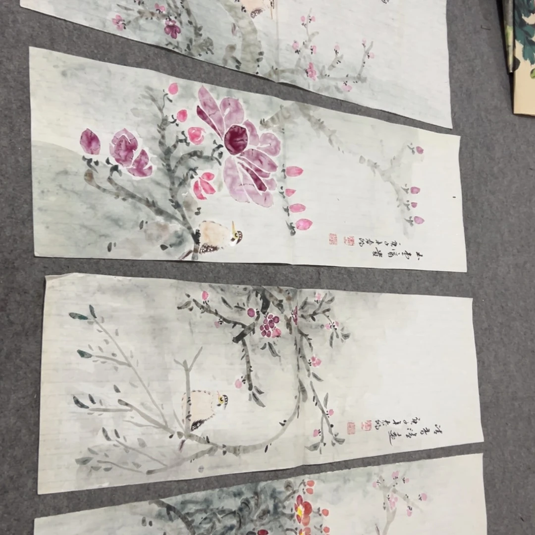 国画国画作品画心一张