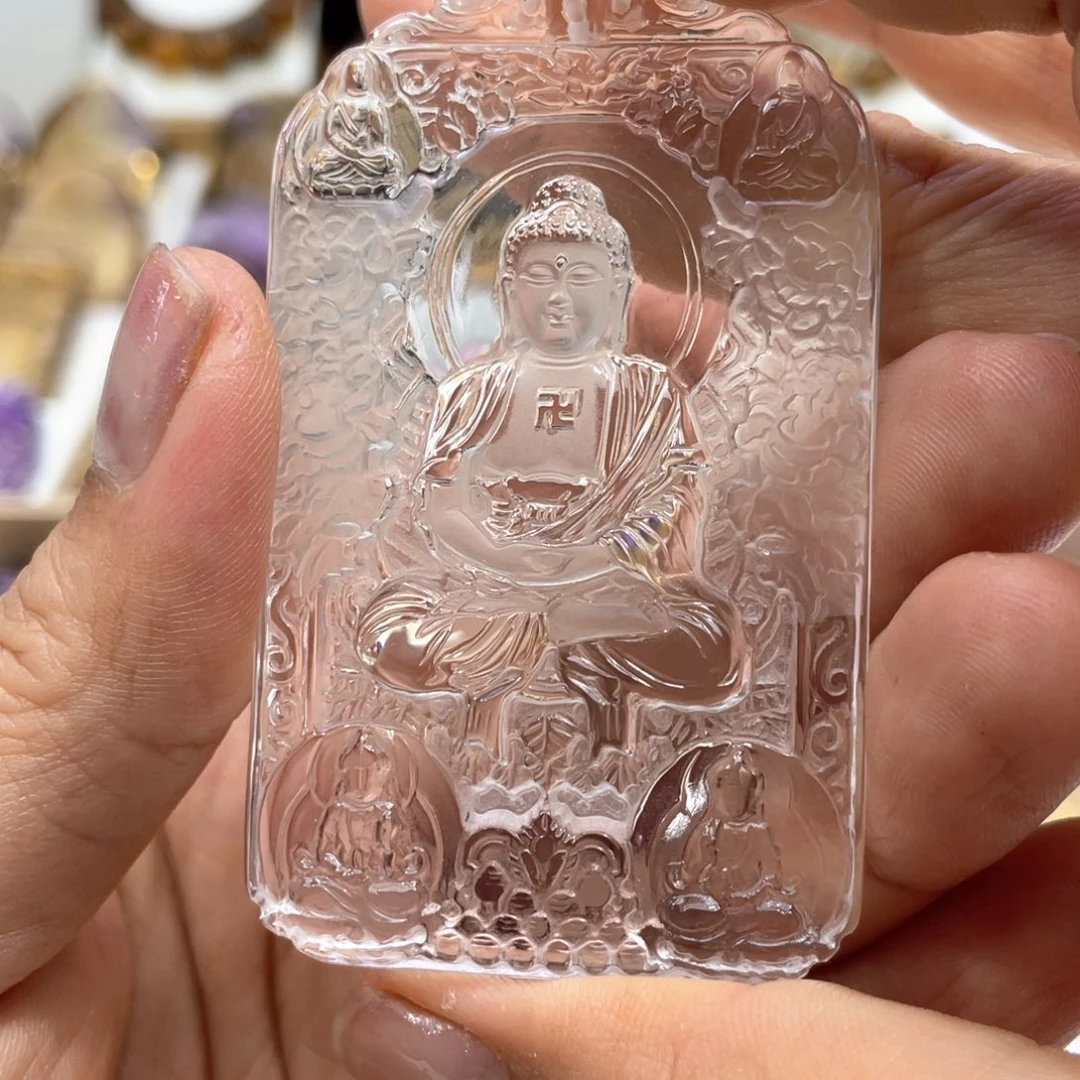 吊坠(赠链)未镶嵌水晶取**缘定制
