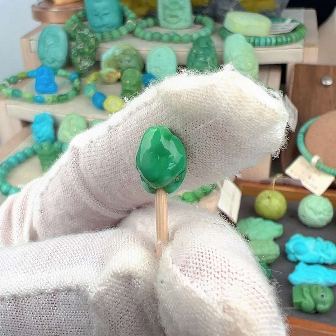 绿松石未镶嵌主播夏