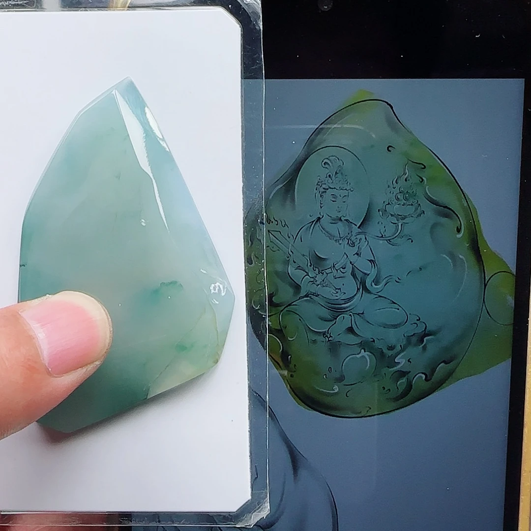 定制翡翠未镶嵌翡翠