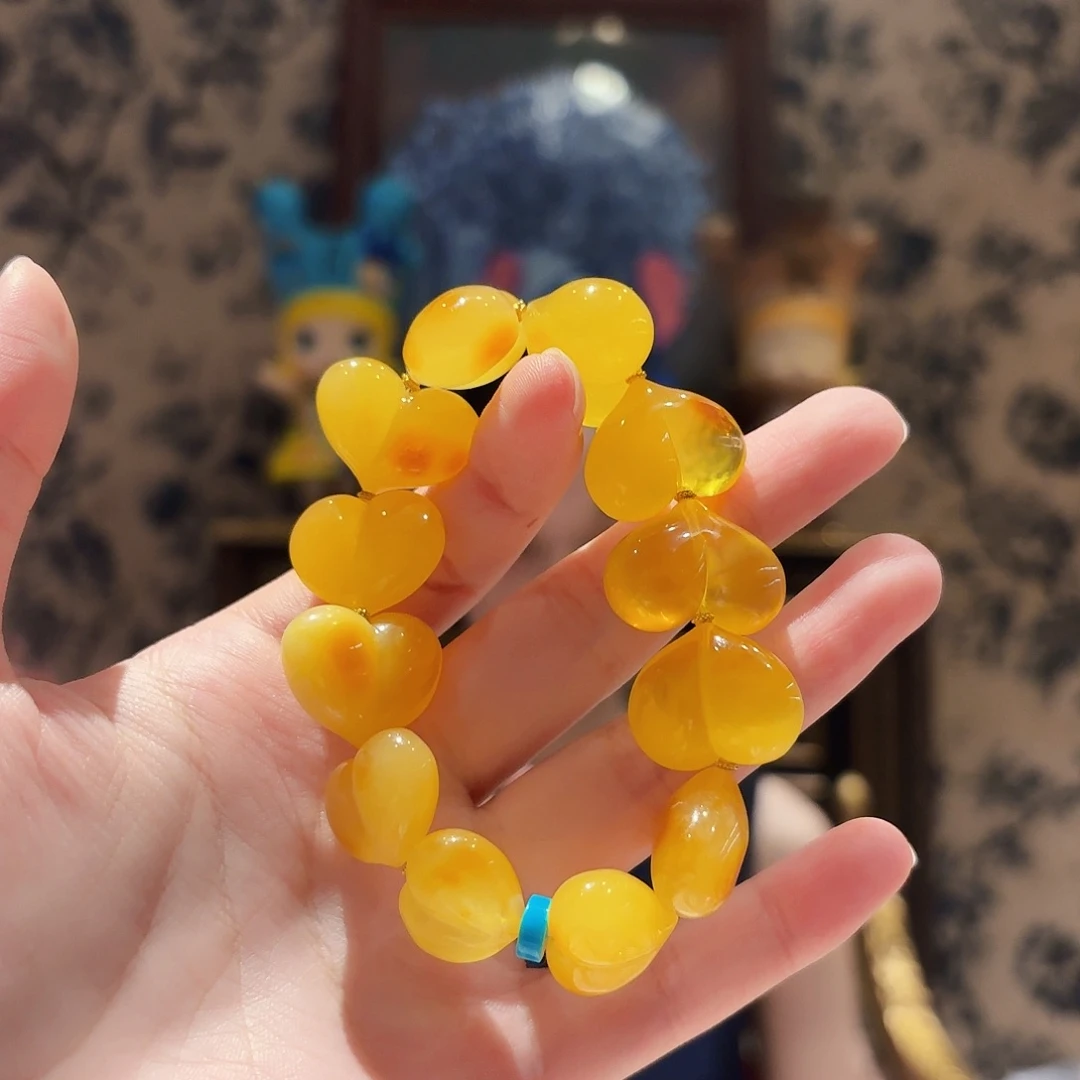 琥珀未镶嵌手串手串