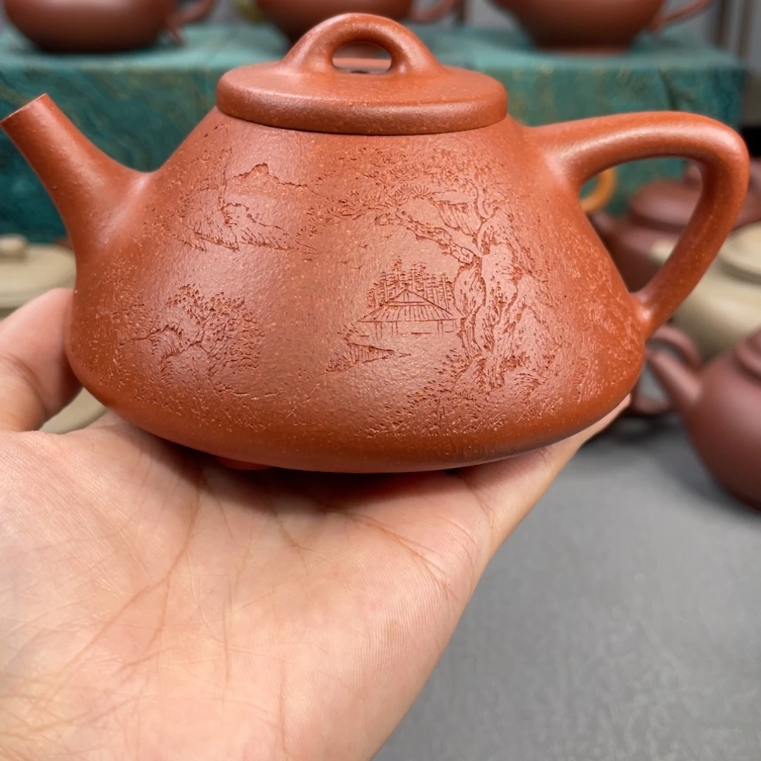 栗***林茶壶紫砂紫砂壶220cc