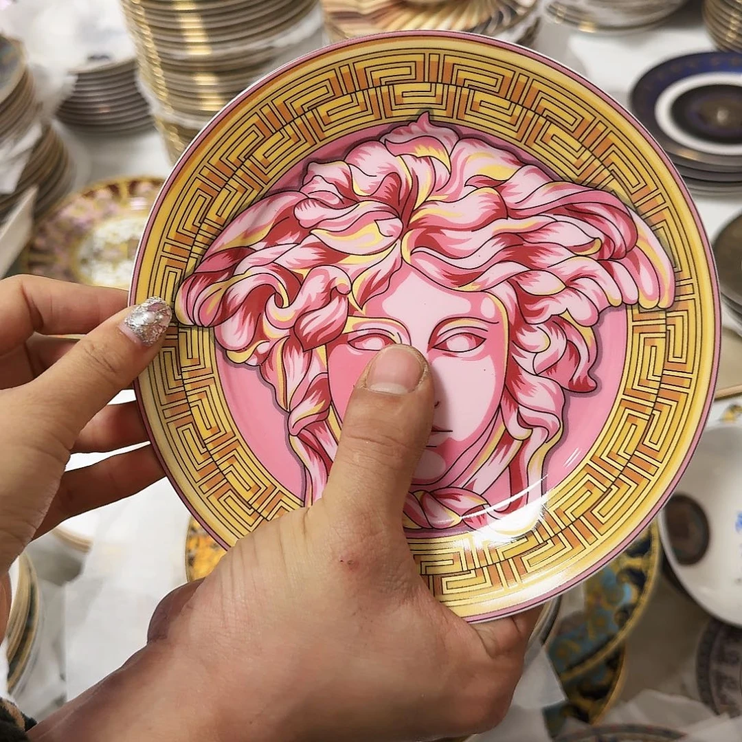 搪瓷骨瓷餐具家用高温陶瓷无标价格处理