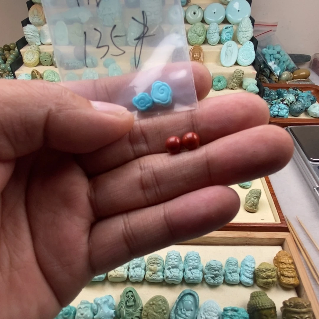 慵****南红玛瑙未镶嵌珠宝半成品