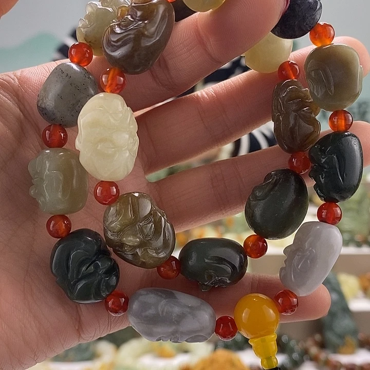 和田玉手持未镶嵌