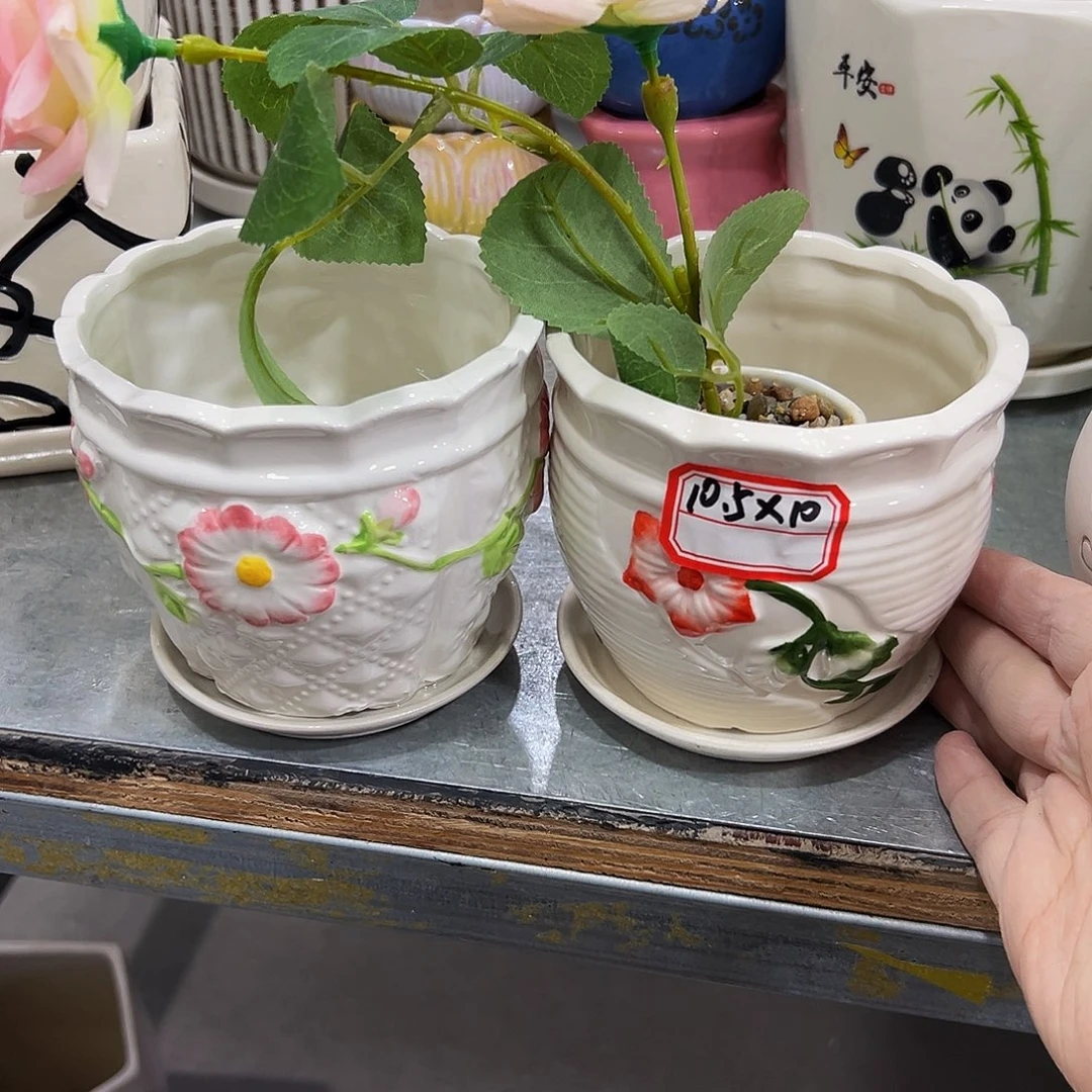 绿植多肉陶瓷花盆