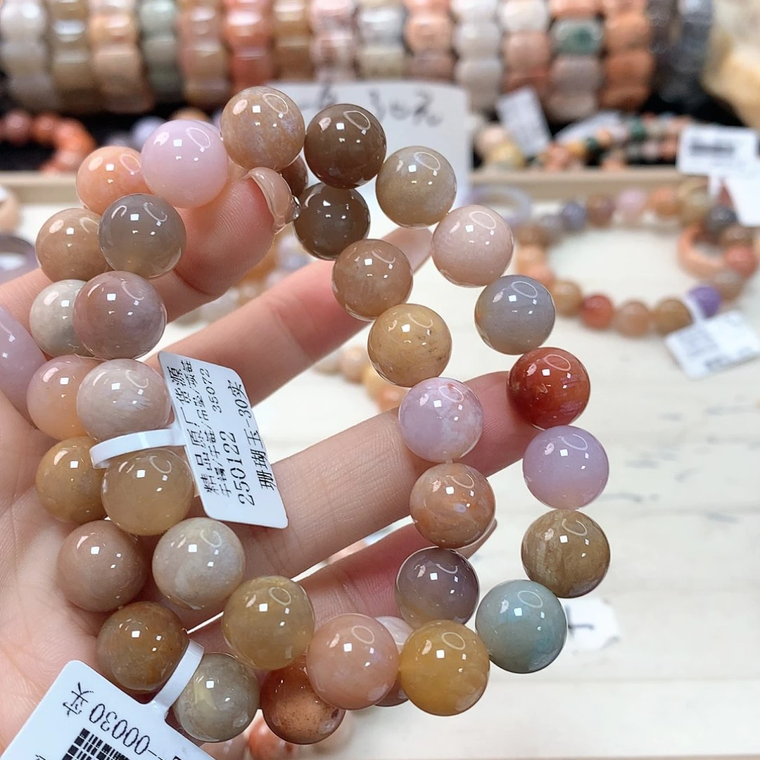 硅化珊瑚（珊瑚玉）手链未镶嵌白*869