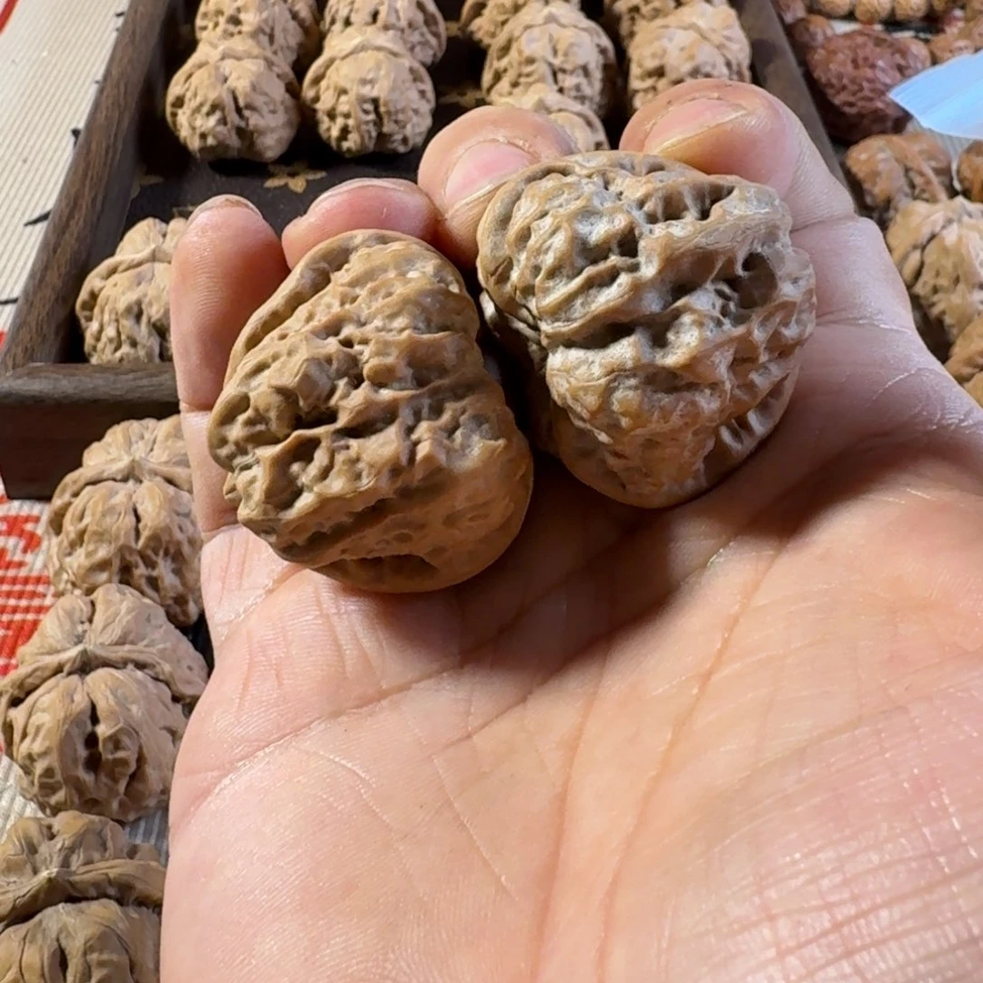 海***2桃核把件蛤蟆头40