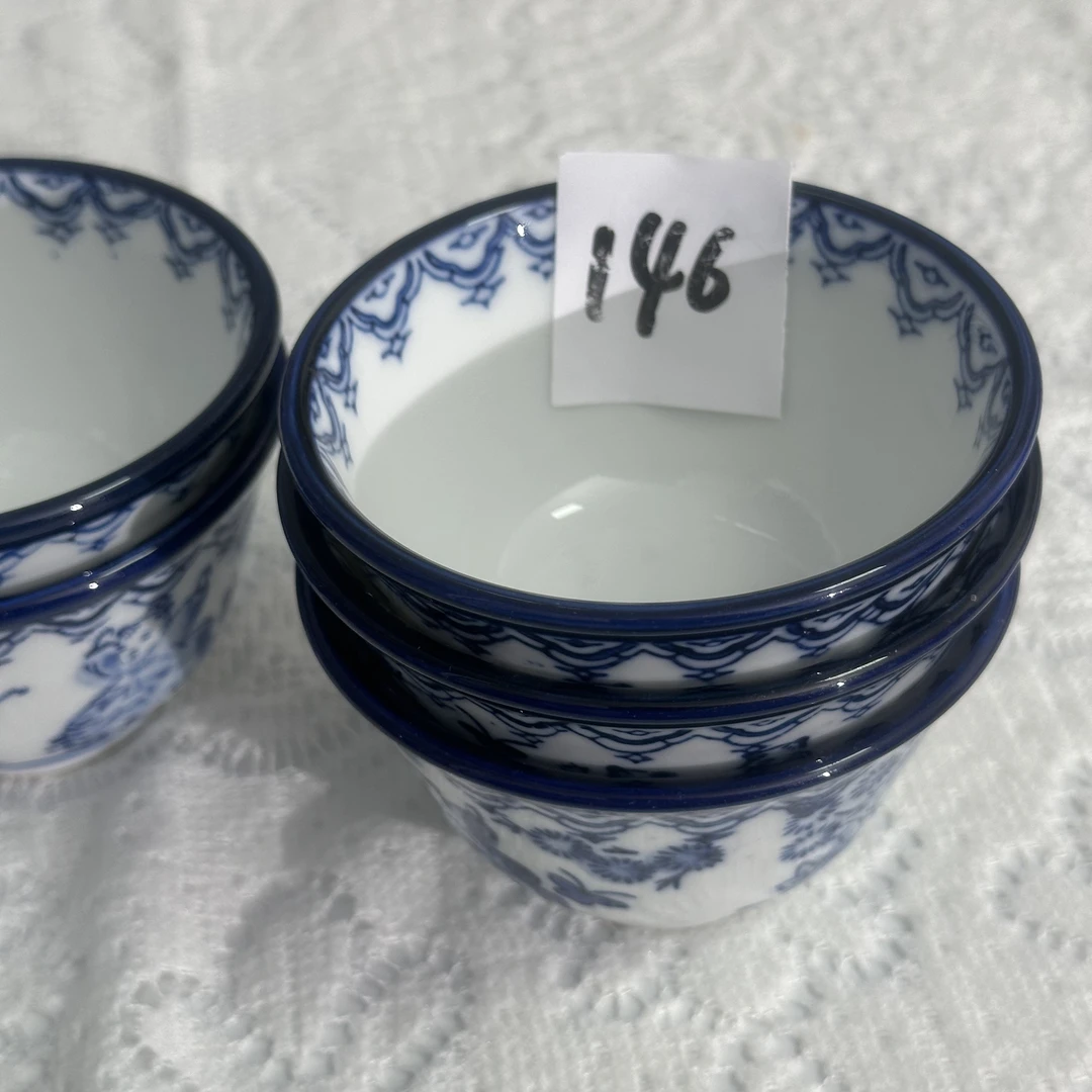 146号孤品高端中古日瓷回流拍下备注标签序号香兰社深川制九谷三