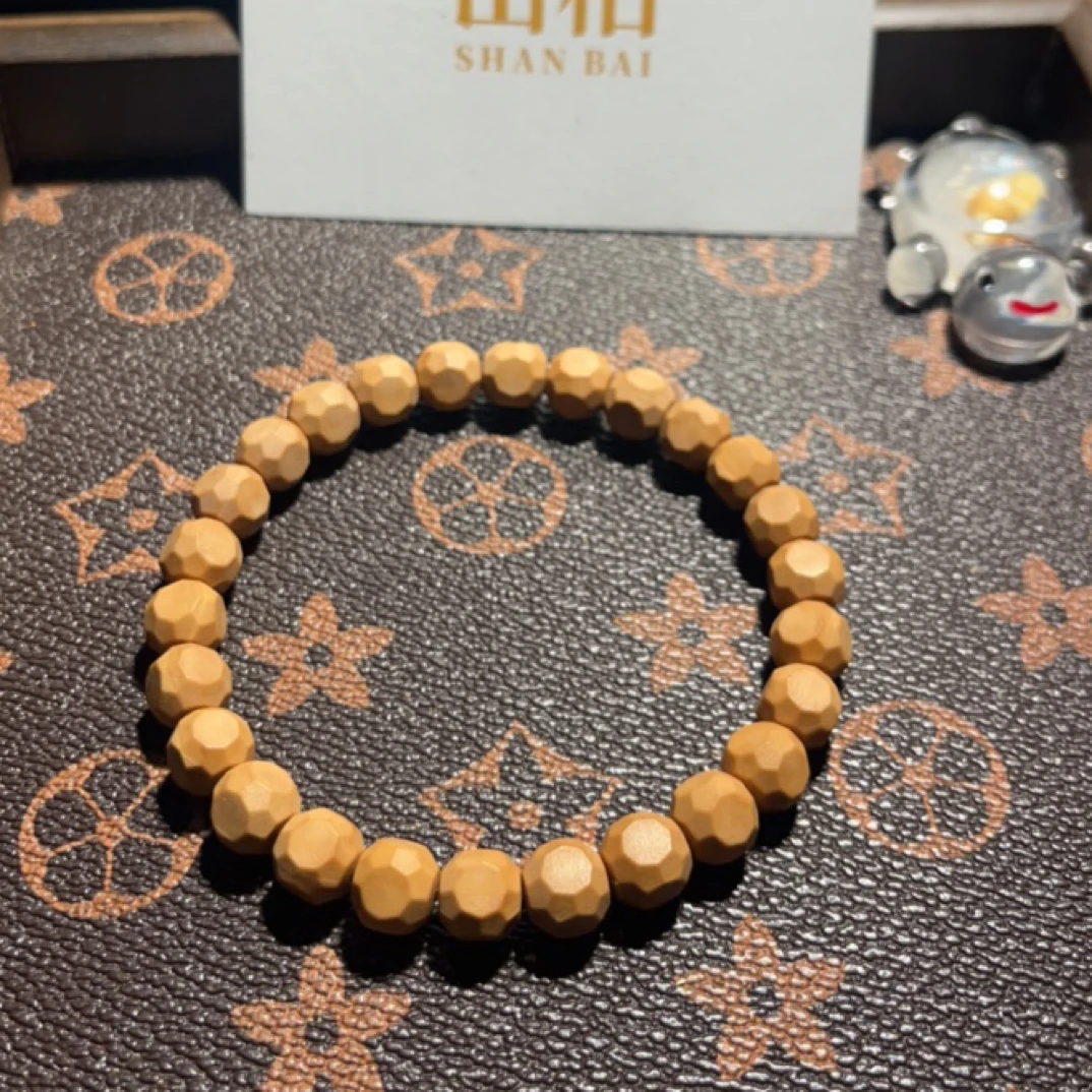 【山柏·星耀六方猴头手串】无泡药 包红