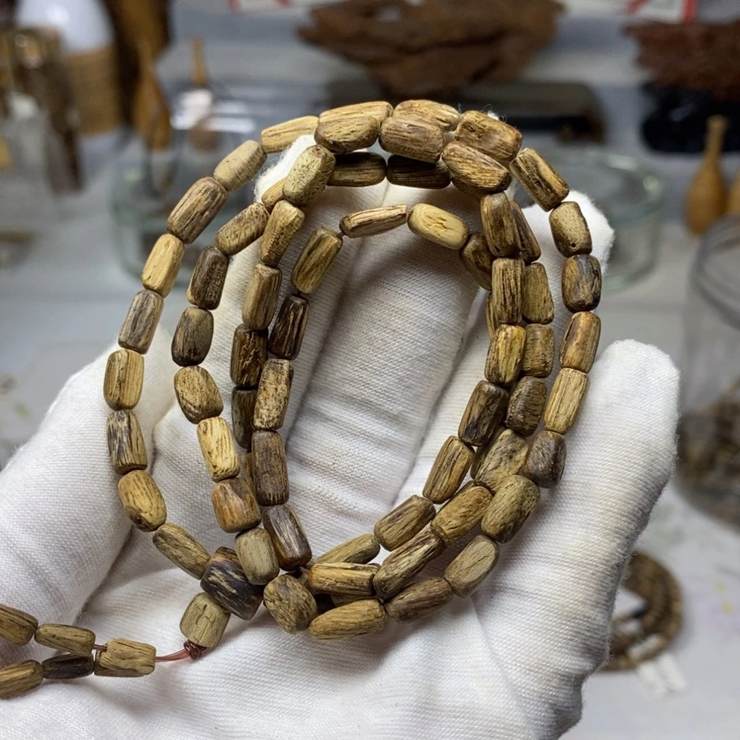 沉香手串达拉干不沉水随形 7.22克