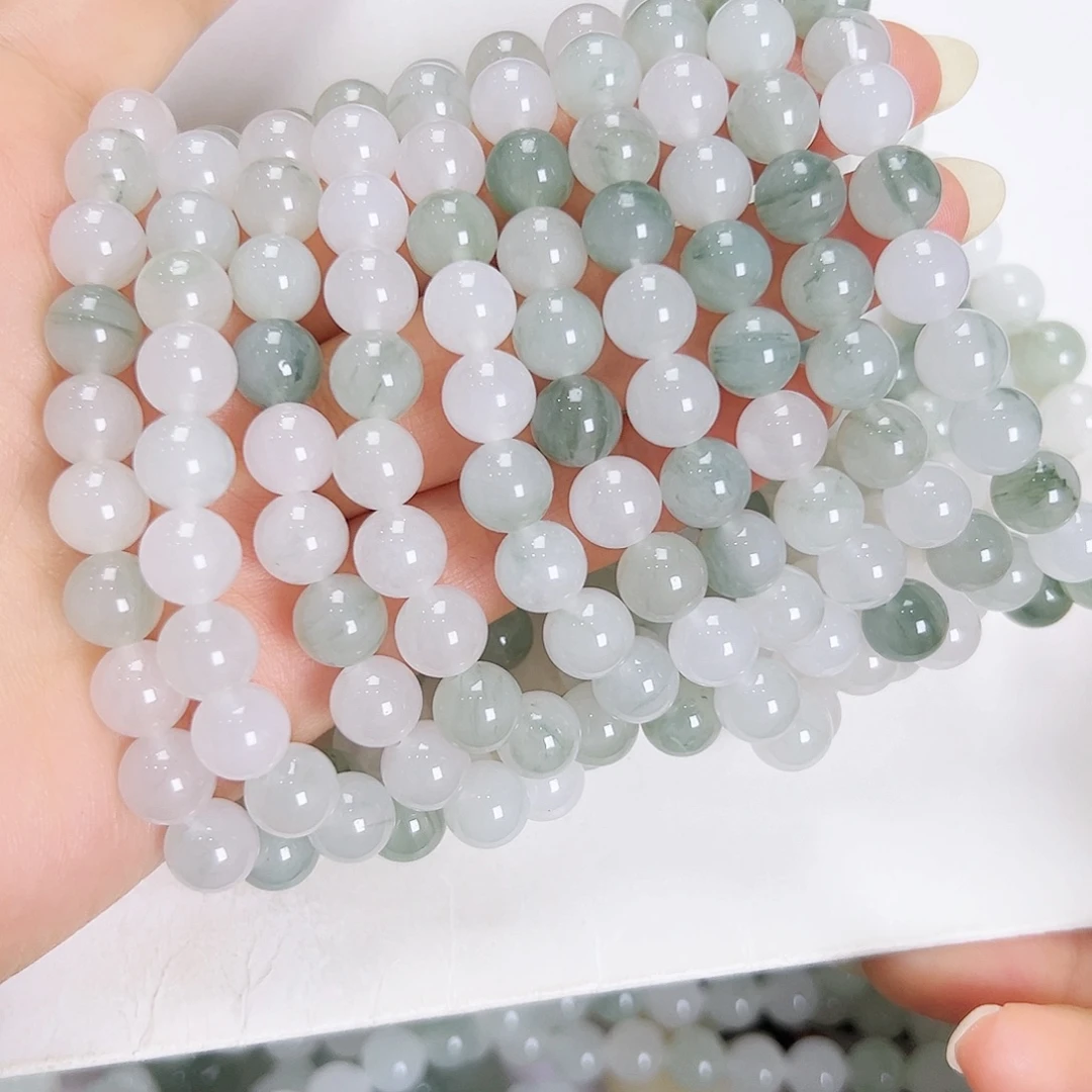 石英质玉未镶嵌手链多样性发其一