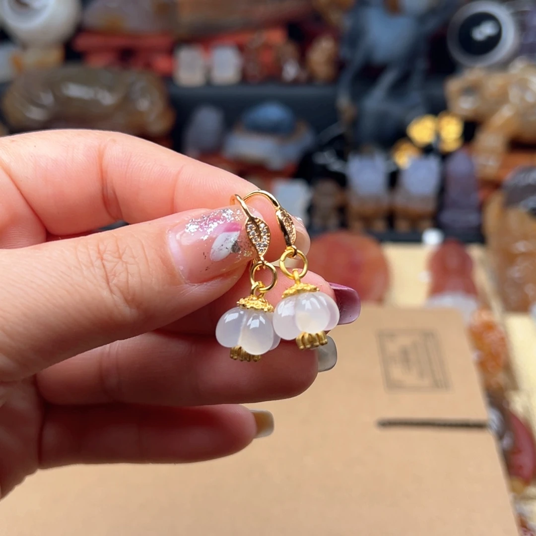 玛瑙/玉髓颈饰合金