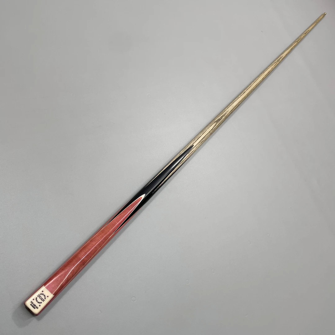 段氏球杆-超方425（四插展粉）小头通体中八16彩性价比爆款台球杆