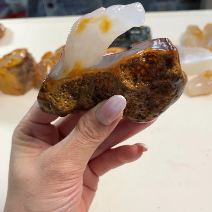 未镶嵌吊坠(不含链)玛瑙/玉髓