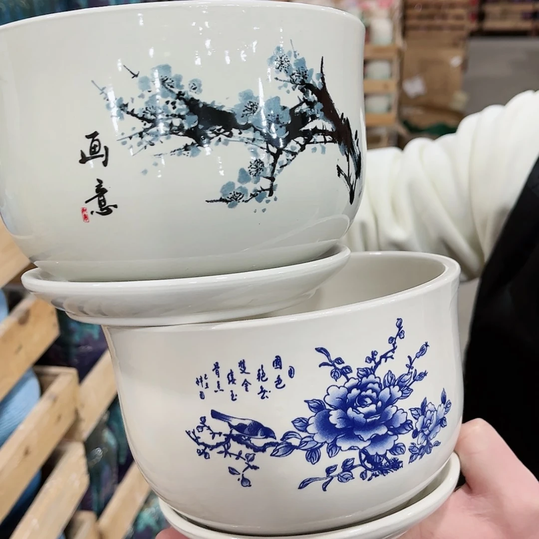 【闪购商品】陶瓷陶瓷多肉植物花盆