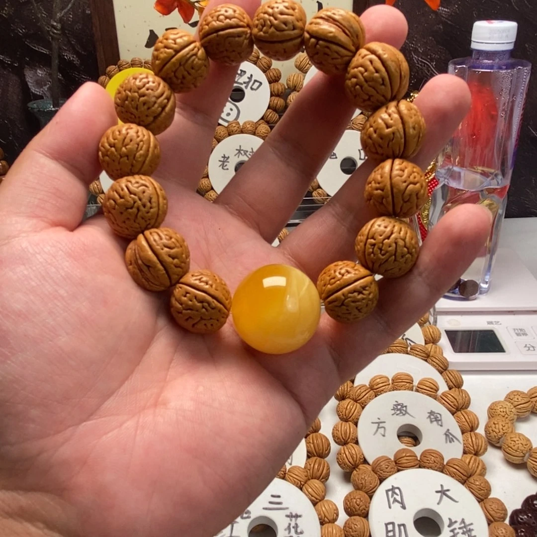 桃核吊坠风***子精品桃核