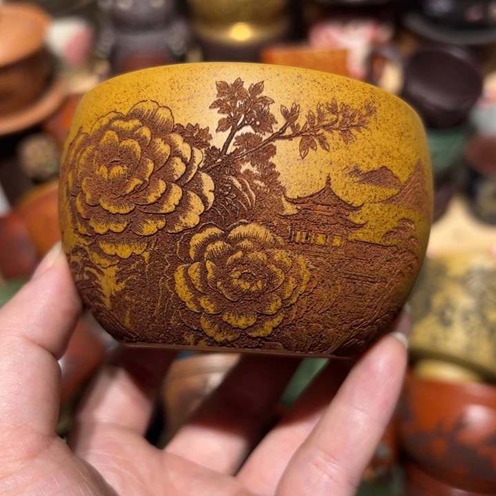 茶杯紫砂宜兴紫砂主人杯