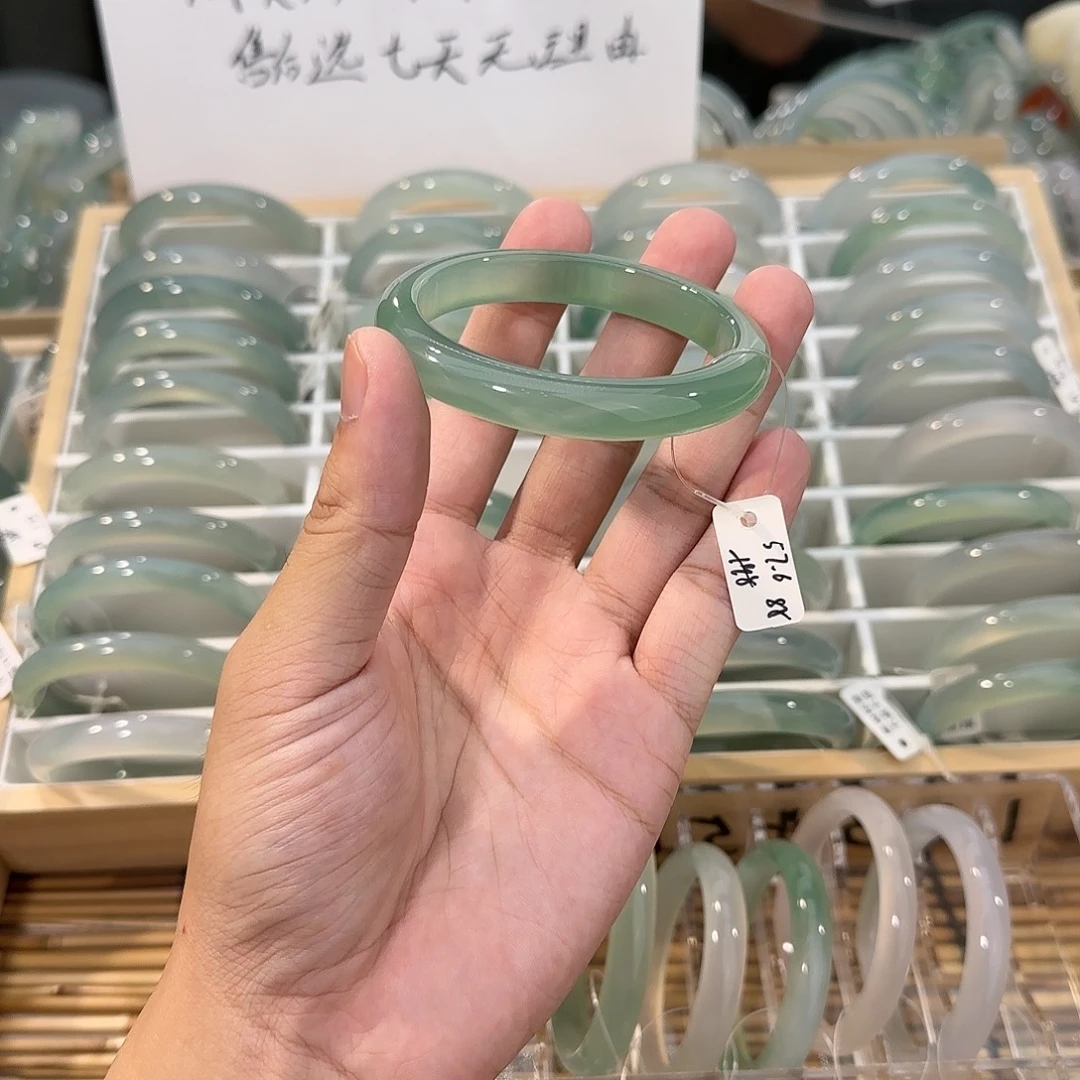 手镯玛瑙/玉髓未镶嵌圈口57.6