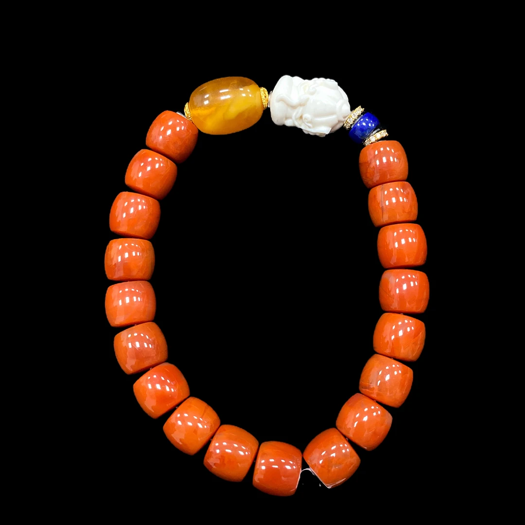 V7817南红手串孤品