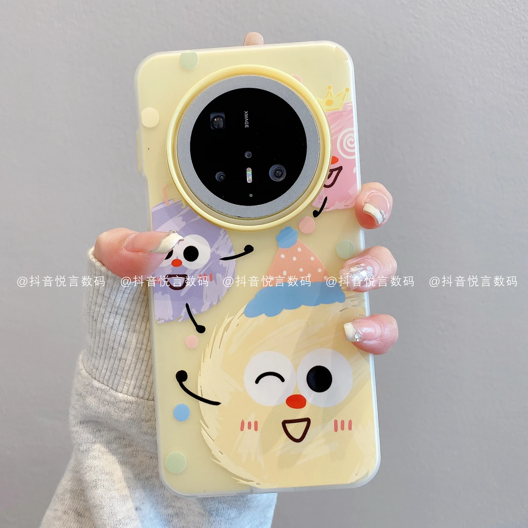 （华为mate系列）果冻壳适用华为mate70pro/mate60潮彩色煤球手机壳