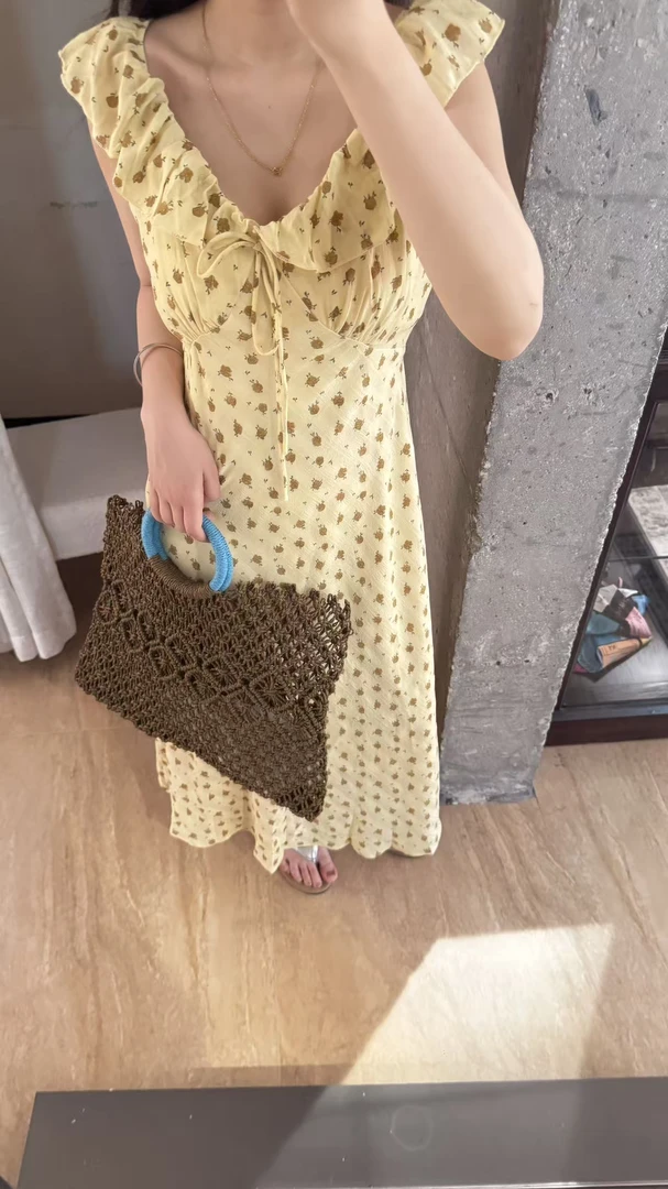 【PLJJ】泡菜定制款碎花连衣裙