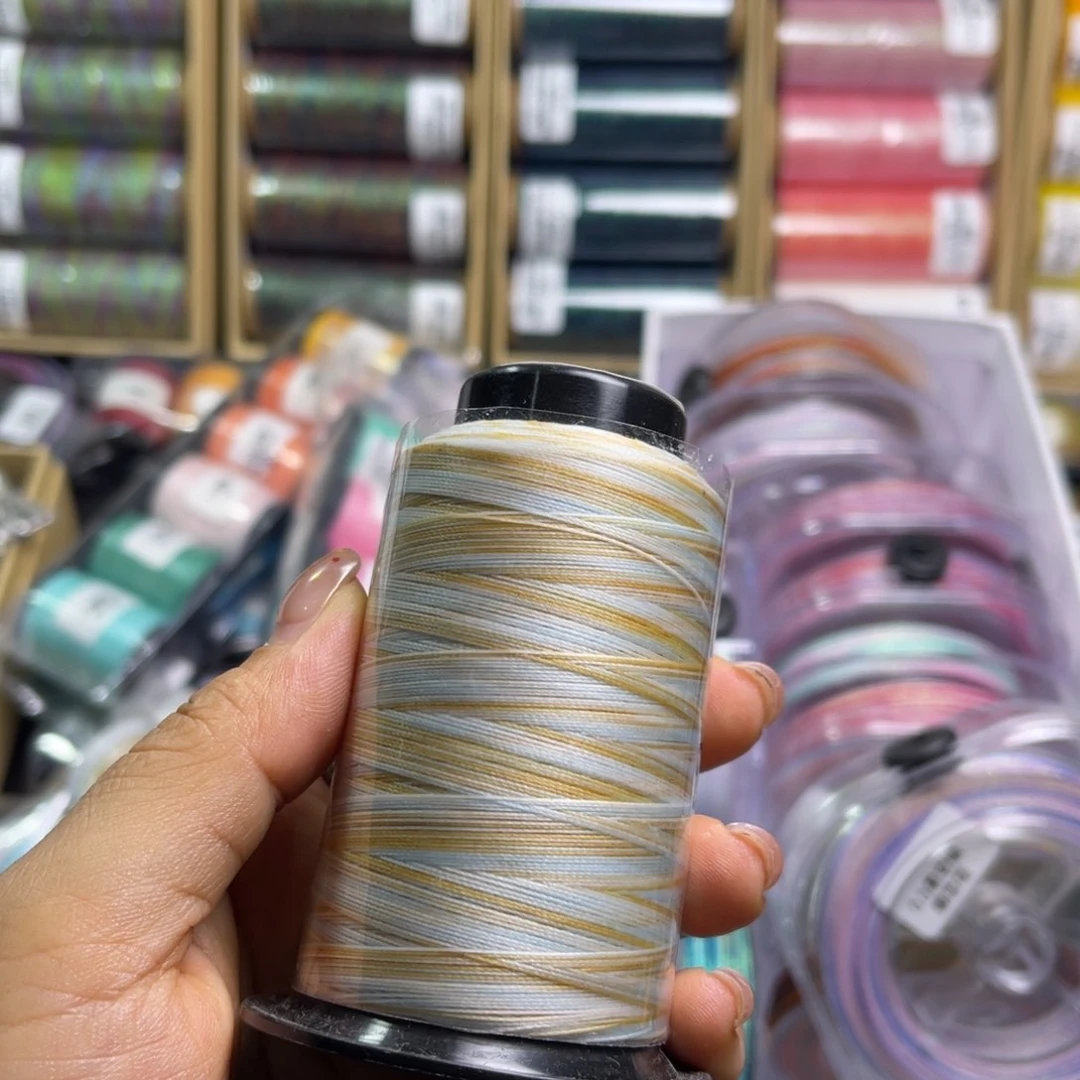 腈纶3股圆蜡45克申小豹