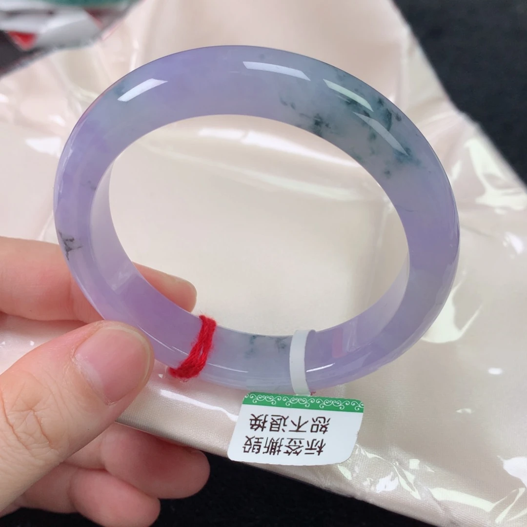 未镶嵌手镯翡翠缅甸天然翡翠手镯56