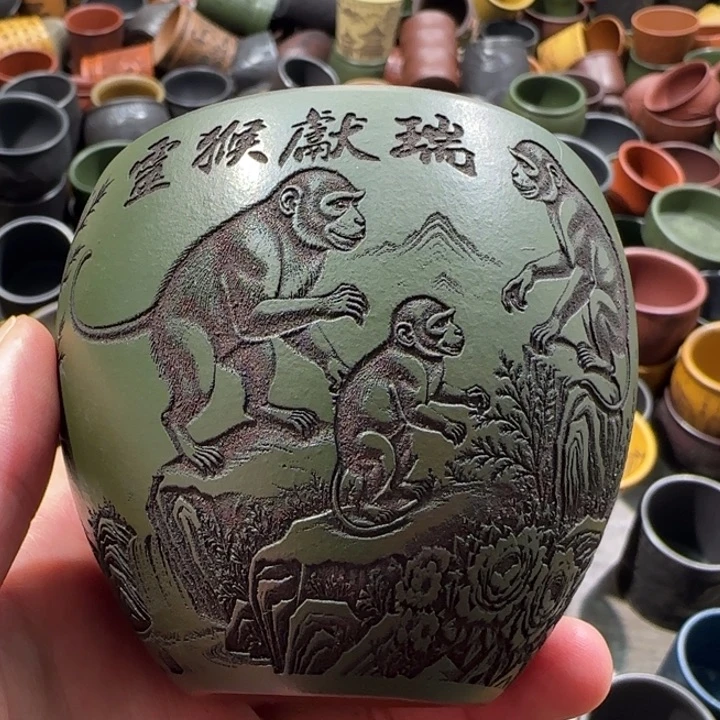 茶杯紫砂全手工紫砂