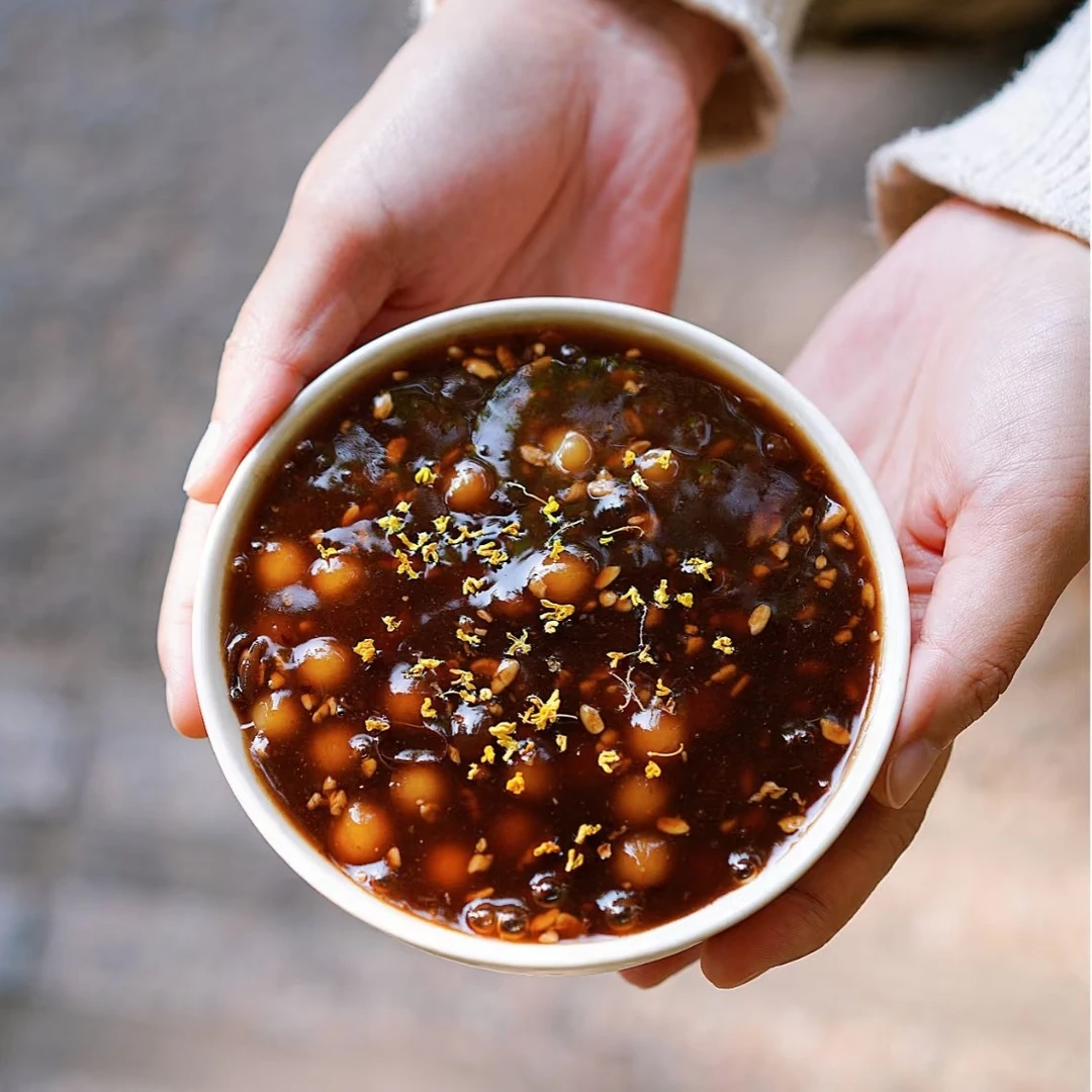 【南京代购】安家桂花酒酿赤豆小元宵