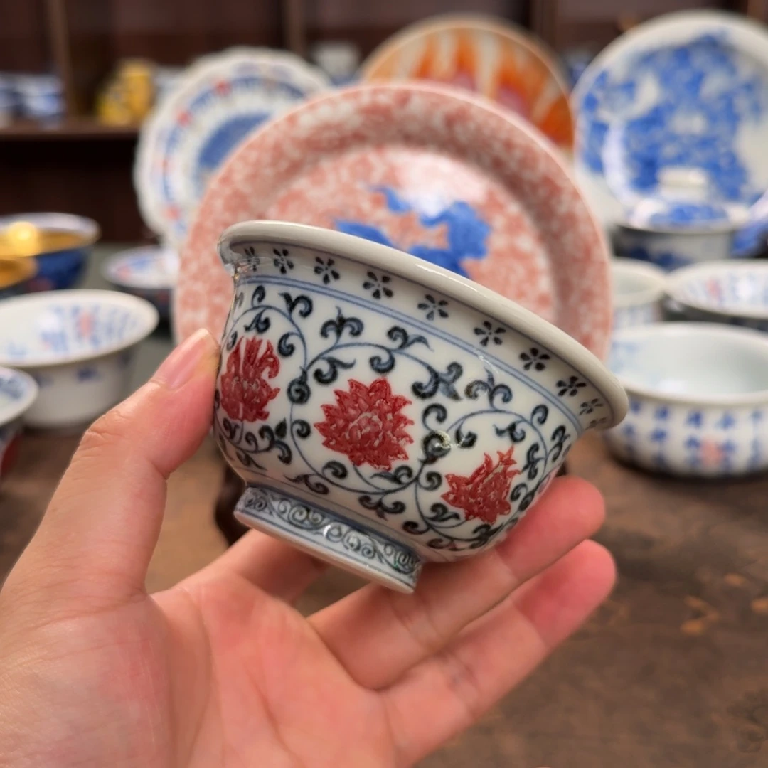 纯手工手绘陶瓷茶具