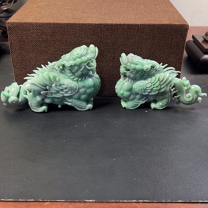 翡翠未镶嵌摆件缅甸翡翠