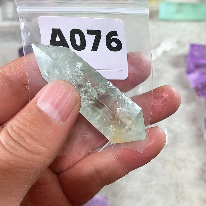 水晶天然水晶柱子A076未镶嵌依****货