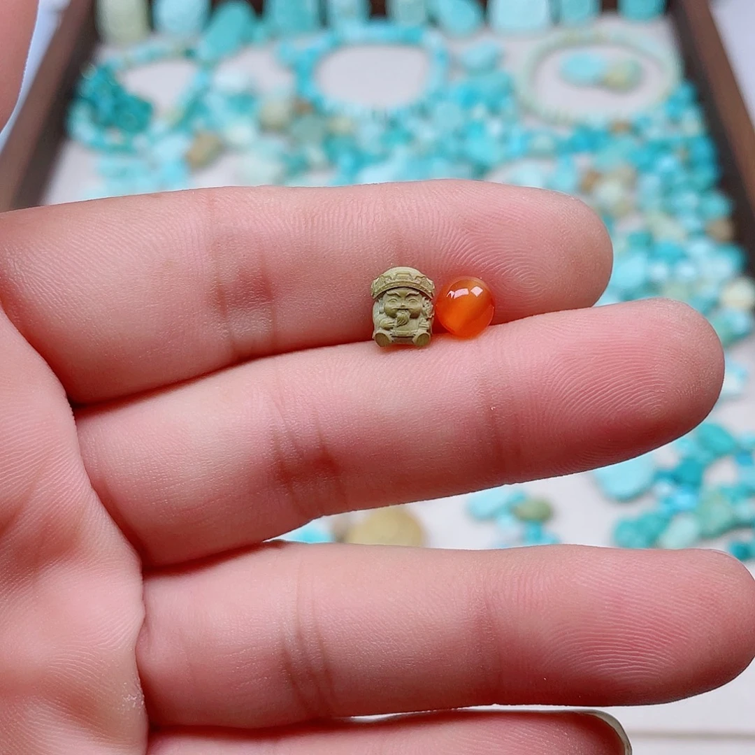 南红玛瑙未镶嵌颈饰389