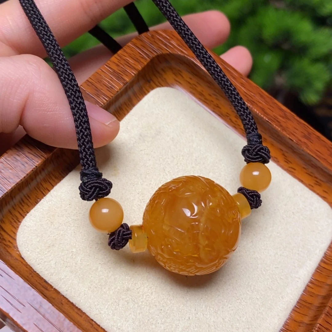 【闪购商品】蜜蜡颈饰未镶嵌项链