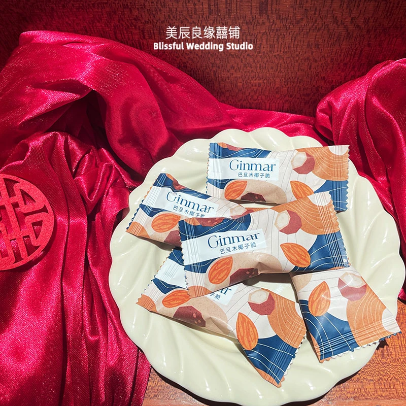 英国Ginmar金玛巴旦木椰子脆结婚喜糖伴手礼网红休闲零食喜糖搭配