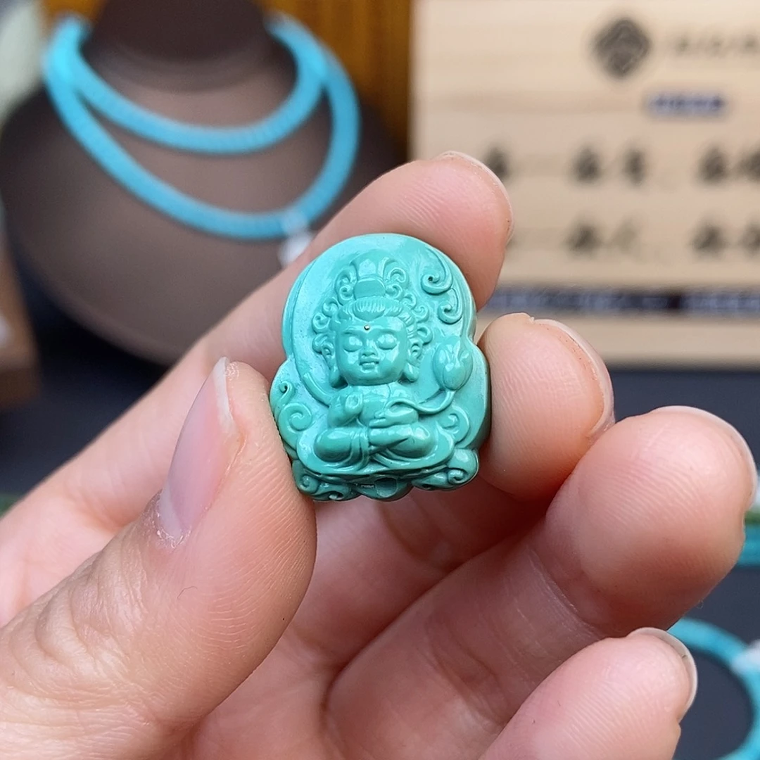 绿松石配饰未镶嵌