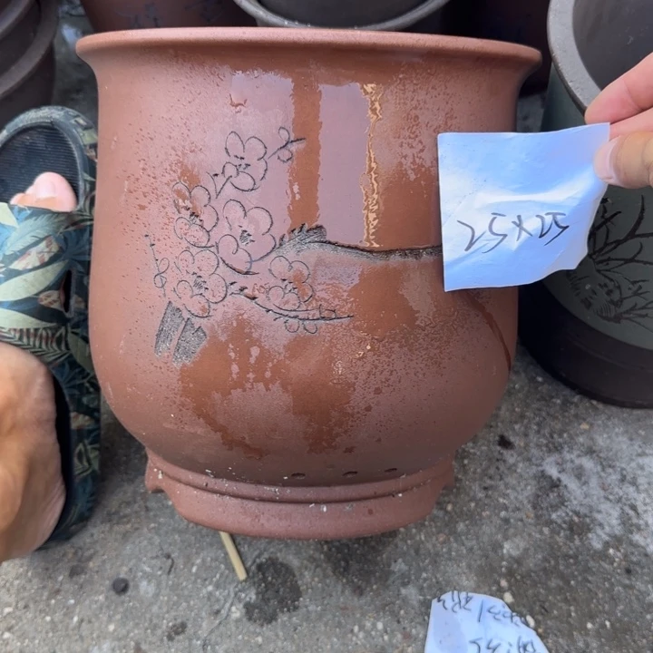 紫砂花盆特价商品
