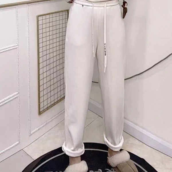 8828深圳弯刀羊绒糯米裤